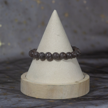 Obsidienne Marron Flocon de Neige