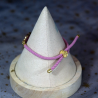 Bracelet coeur Rhodonite