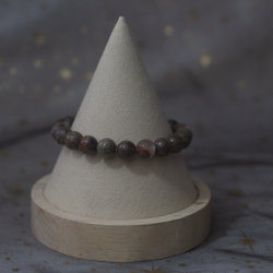 Bracelet Agate Océan 8mm