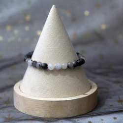 Bracelet Quartz Rutile 6mm