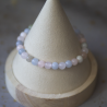 Bracelet Morganite 6mm
