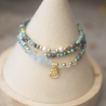 Bracelet turquoise aimanté