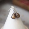 Boucle d'oreilles Oeil de tigre