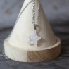 Collier étoile cristal de roche