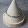 Bracelet agate mousse 4mm