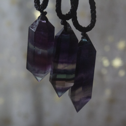 Collier fluorite
