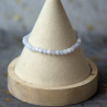 Bracelet aigue Marine 4mm