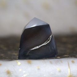 Petite Géode Onyx noir