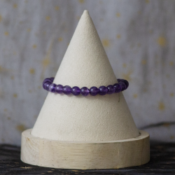 Bracelet Améthyste 6mm