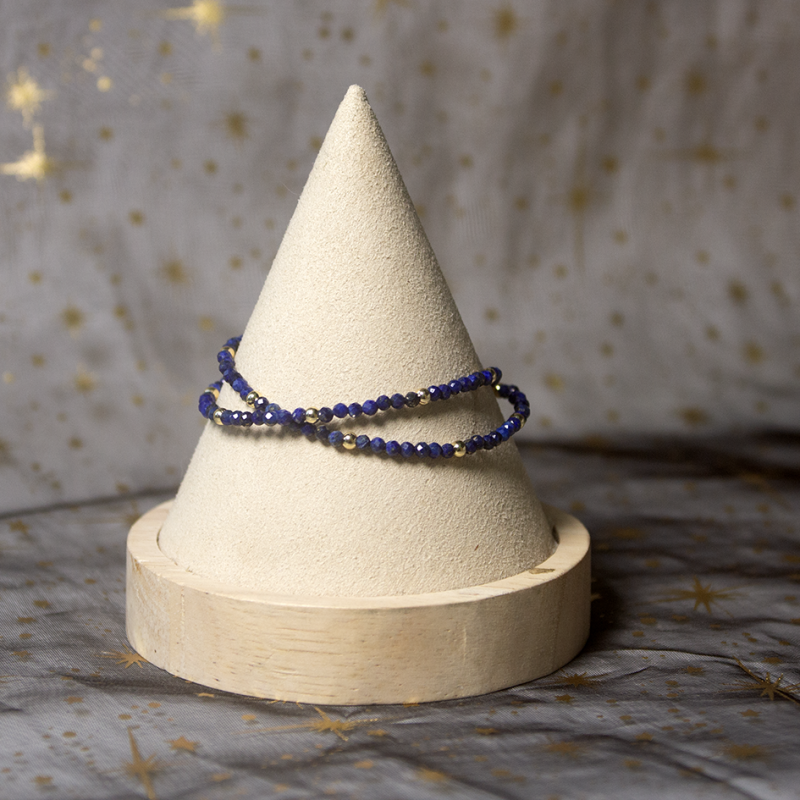 Bracelet aimanté Lapis Lazuli