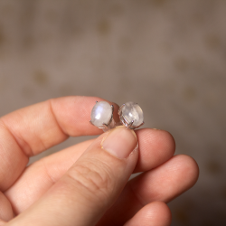 Boucle d'oreilles Pierre de...