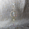 Capteur de Soleil Rond Quartz Rose