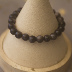 Bracelet 8mm obsidienne...