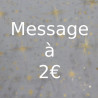Message à 2€
