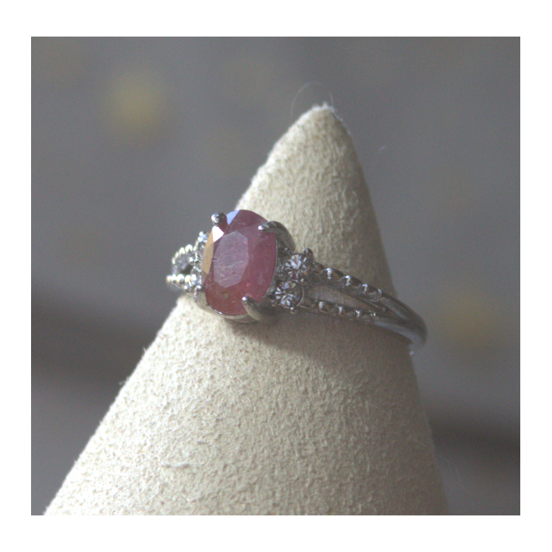 Bague Aventurine rouge