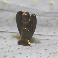 Figurine d'Ange Gardien en Œil de Tigre