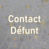 Contact défunt