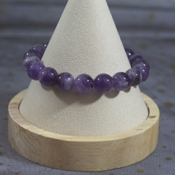 Bracelet d'Améthyste 10 mm