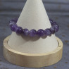 Bracelet d'Améthyste 10 mm