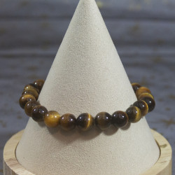 Bracelet Œil de Tigre 8 mm