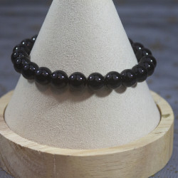 Bracelet d'Obsidienne Noir