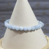 Bracelet d'Aigue Marine 6 mm