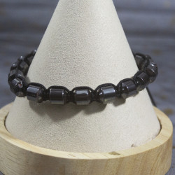 Bracelet en hématite tressé