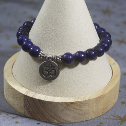 Bracelet en Lazurite 8mm