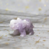 Figurine d'Elephant en Améthyste