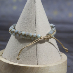Bracelet en Jaspe sésame