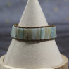 Bracelet en amazonite tressé