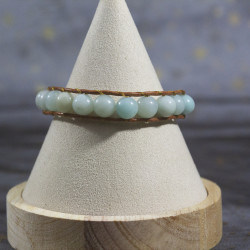 Bracelet en Amazonite tressé