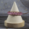 Bracelet quartz rose arbre de vie