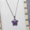 Collier Etoile Améthyste