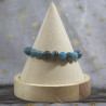 Bracelet d'Apatite Bleue Femme