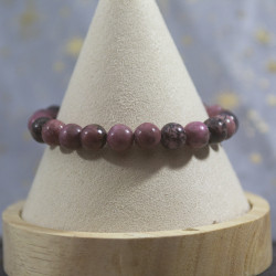 Bracelet en Rhodonite 8mm