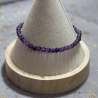 Bracelet améthyste 4mm