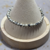 Bracelet Jaspe Dalmatien 4mm