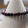 Bracelet Jaspe Rouge hématite 8mm