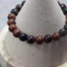 Bracelet Jaspe Rouge hématite 8mm