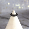 Bague en obsidienne