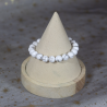 Bracelet d'Howlite 8mm
