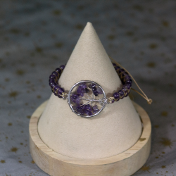 Bracelet tressé Arbre de...