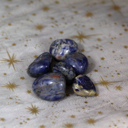 Pierre roulée Sodalite