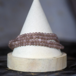 Bracelet 4 mm de Calcedoine