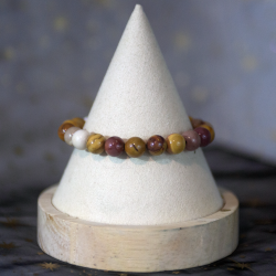 Bracelet 8mm en Mokalite