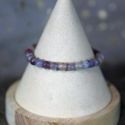 Bracelet Tourmaline Rose 6mm