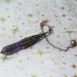 Pendule Elfique Améthyste