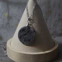 Collier labradorite rond