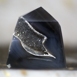 Petite Géode Onyx noir